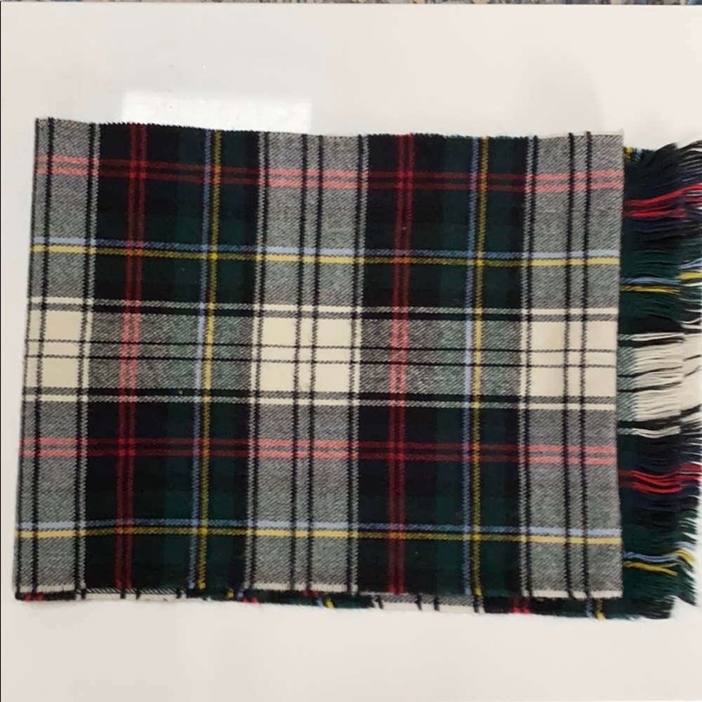 J. Crew tartan scarf